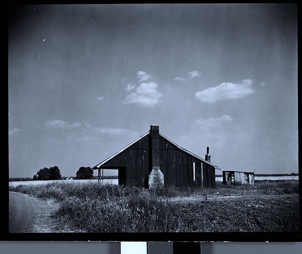 [144 Views of Mississippi Farmlands, Towns, Cemeteries, and Residential and Commercial Architecture, Commissioned by Vogue Magazine for the Article "Faulkner's Mississippi"], Walker Evans (American, St. Louis, Missouri 1903–1975 New Haven, Connecticut), Film negative