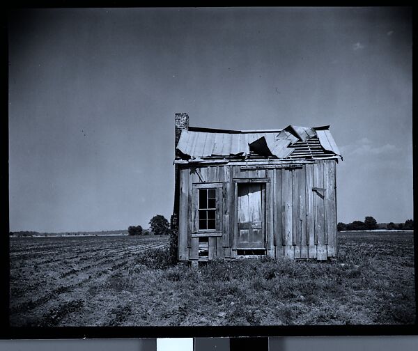 [144 Views of Mississippi Farmlands, Towns, Cemeteries, and Residential and Commercial Architecture, Commissioned by Vogue Magazine for the Article "Faulkner's Mississippi"], Walker Evans (American, St. Louis, Missouri 1903–1975 New Haven, Connecticut), Film negative
