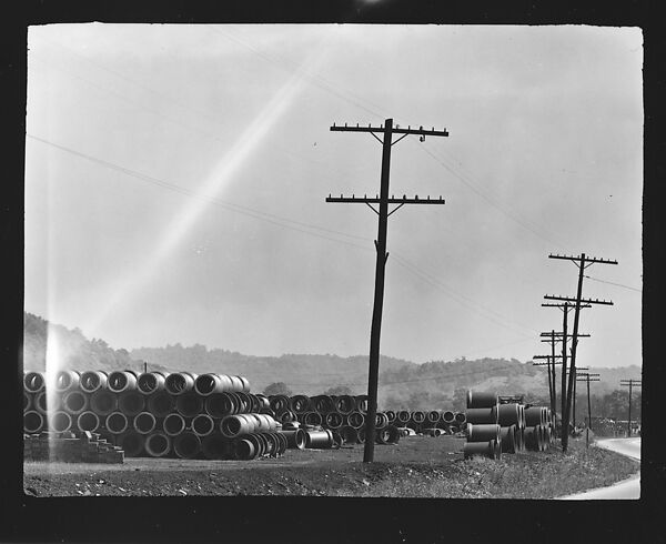 [63 Views and Studies of Ohio Clay Plants and Workers, Commissioned by Fortune Magazine For the Article "Clay: The Commonest Industrial Raw Material", Published January 1951], Walker Evans (American, St. Louis, Missouri 1903–1975 New Haven, Connecticut), Film negative