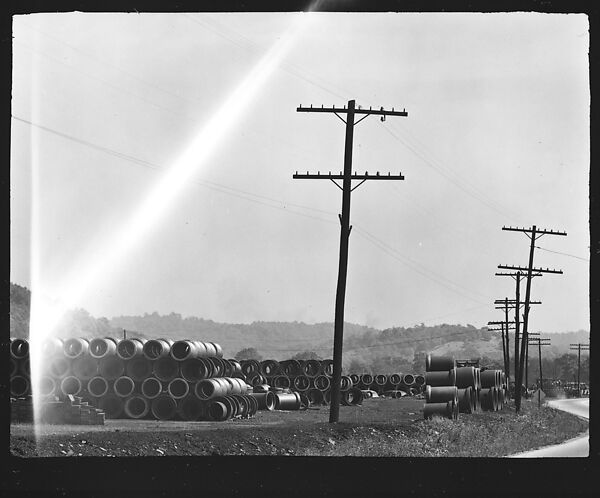 [63 Views and Studies of Ohio Clay Plants and Workers, Commissioned by Fortune Magazine For the Article "Clay: The Commonest Industrial Raw Material", Published January 1951], Walker Evans (American, St. Louis, Missouri 1903–1975 New Haven, Connecticut), Film negative