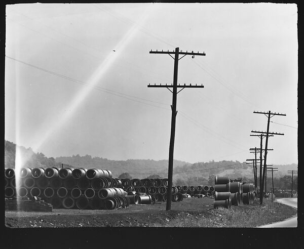 [63 Views and Studies of Ohio Clay Plants and Workers, Commissioned by Fortune Magazine For the Article "Clay: The Commonest Industrial Raw Material", Published January 1951], Walker Evans (American, St. Louis, Missouri 1903–1975 New Haven, Connecticut), Film negative