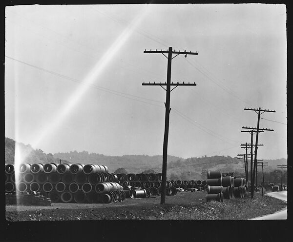 [63 Views and Studies of Ohio Clay Plants and Workers, Commissioned by Fortune Magazine For the Article "Clay: The Commonest Industrial Raw Material", Published January 1951], Walker Evans (American, St. Louis, Missouri 1903–1975 New Haven, Connecticut), Film negative