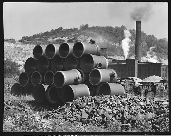 [63 Views and Studies of Ohio Clay Plants and Workers, Commissioned by Fortune Magazine For the Article "Clay: The Commonest Industrial Raw Material", Published January 1951], Walker Evans (American, St. Louis, Missouri 1903–1975 New Haven, Connecticut), Film negative