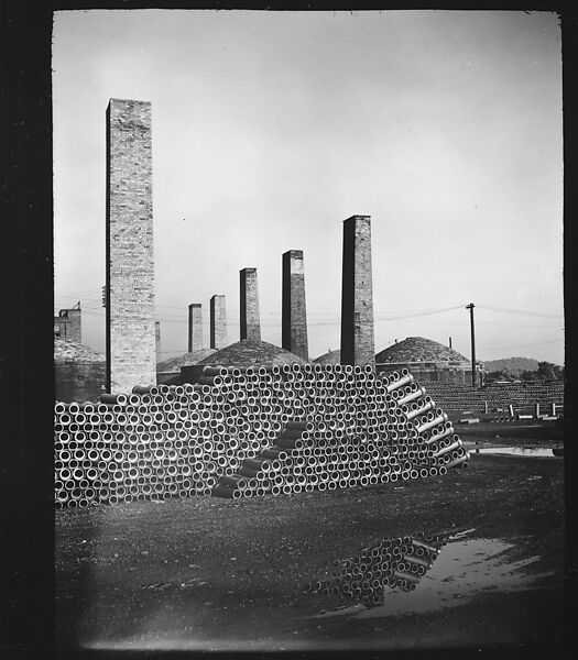 [63 Views and Studies of Ohio Clay Plants and Workers, Commissioned by Fortune Magazine For the Article "Clay: The Commonest Industrial Raw Material", Published January 1951], Walker Evans (American, St. Louis, Missouri 1903–1975 New Haven, Connecticut), Film negative