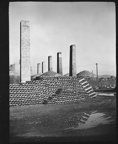 [63 Views and Studies of Ohio Clay Plants and Workers, Commissioned by Fortune Magazine For the Article "Clay: The Commonest Industrial Raw Material", Published January 1951], Walker Evans (American, St. Louis, Missouri 1903–1975 New Haven, Connecticut), Film negative