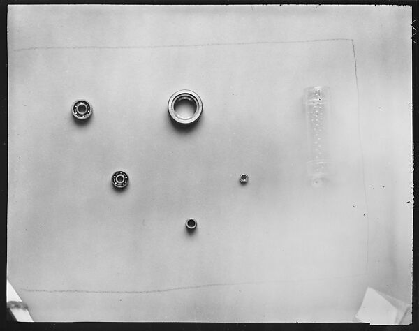 [19 Studies of Military Precision Instrument Ball Bearings, Commissioned by Fortune Magazine For the Article "Business Roundup: Accuracy of precision-instrument bearings approaches the immeasurable", Published April 1951], Walker Evans (American, St. Louis, Missouri 1903–1975 New Haven, Connecticut), Film negative