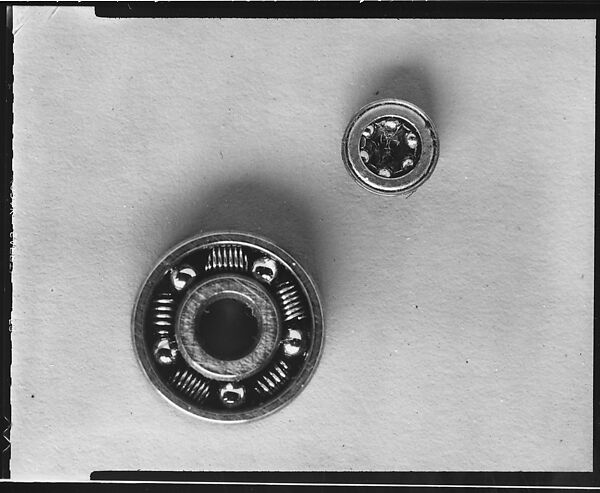 [19 Studies of Military Precision Instrument Ball Bearings, Commissioned by Fortune Magazine For the Article "Business Roundup: Accuracy of precision-instrument bearings approaches the immeasurable", Published April 1951], Walker Evans (American, St. Louis, Missouri 1903–1975 New Haven, Connecticut), Film negative