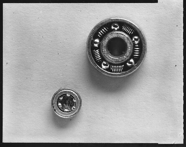 [19 Studies of Military Precision Instrument Ball Bearings, Commissioned by Fortune Magazine For the Article "Business Roundup: Accuracy of precision-instrument bearings approaches the immeasurable", Published April 1951], Walker Evans (American, St. Louis, Missouri 1903–1975 New Haven, Connecticut), Film negative