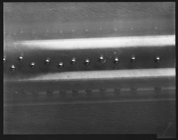 [19 Studies of Military Precision Instrument Ball Bearings, Commissioned by Fortune Magazine For the Article "Business Roundup: Accuracy of precision-instrument bearings approaches the immeasurable", Published April 1951], Walker Evans (American, St. Louis, Missouri 1903–1975 New Haven, Connecticut), Film negative