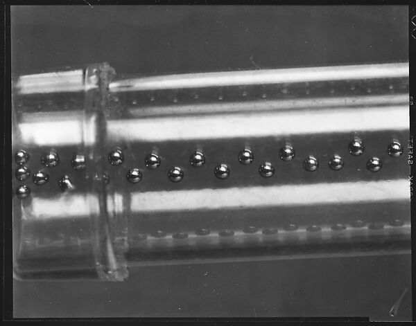 [19 Studies of Military Precision Instrument Ball Bearings, Commissioned by Fortune Magazine For the Article "Business Roundup: Accuracy of precision-instrument bearings approaches the immeasurable", Published April 1951], Walker Evans (American, St. Louis, Missouri 1903–1975 New Haven, Connecticut), Film negative