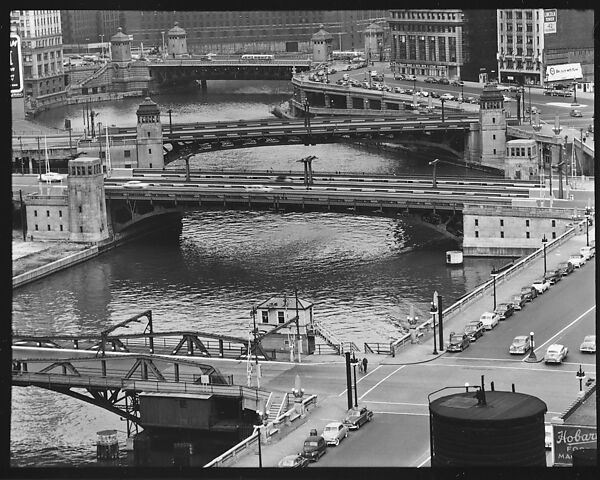 [11 Views of Chicago River, Skyline and Bridges, Commissioned by Fortune Magazine for the Article "Chicago River: The Creek That Made a City Grow", Published August 1951], Walker Evans (American, St. Louis, Missouri 1903–1975 New Haven, Connecticut), Film negative