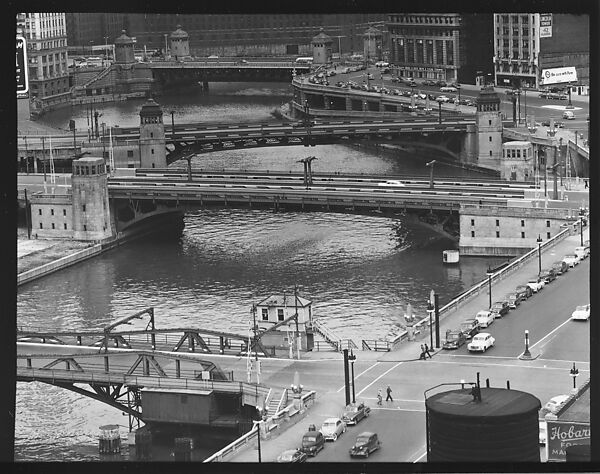 [11 Views of Chicago River, Skyline and Bridges, Commissioned by Fortune Magazine for the Article "Chicago River: The Creek That Made a City Grow", Published August 1951], Walker Evans (American, St. Louis, Missouri 1903–1975 New Haven, Connecticut), Film negative
