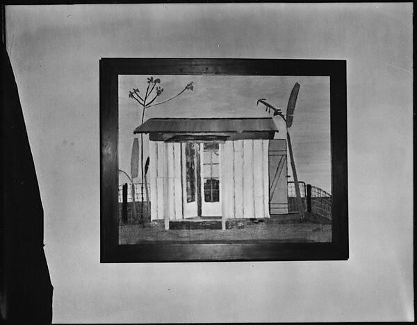 [Painting by Walker Evans of Beachfront Shack], Walker Evans (American, St. Louis, Missouri 1903–1975 New Haven, Connecticut), Film negative 