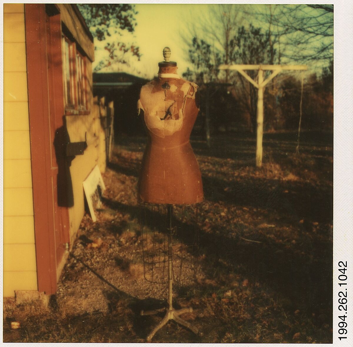[Dressmaker's Form], Walker Evans (American, St. Louis, Missouri 1903–1975 New Haven, Connecticut), Instant internal dye diffusion transfer print (Polaroid SX-70) 