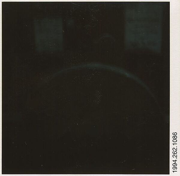 [Graveyard (Night), Martha's Vineyard, Massachusetts], Walker Evans (American, St. Louis, Missouri 1903–1975 New Haven, Connecticut), Instant internal dye diffusion transfer print (Polaroid SX-70) 