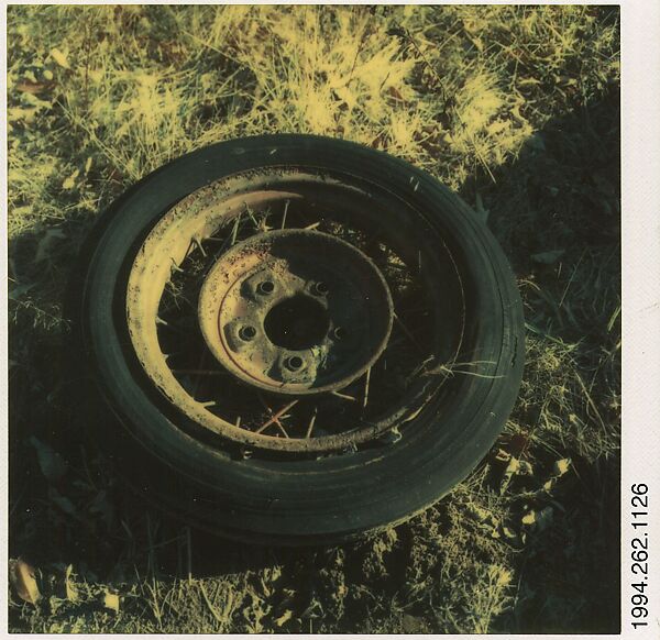 Walker Evans [Auto Junkyard, Old Lyme, Connecticut Wheel] The
