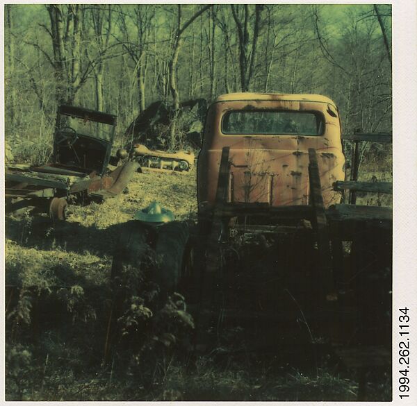 Walker Evans | [Auto Junkyard, Old Lyme, Connecticut: Trucks] | The Met