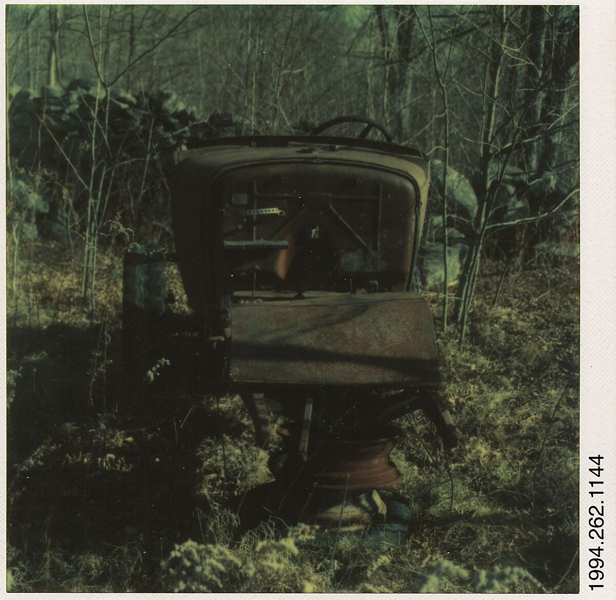 Walker Evans [Auto Junkyard, Old Lyme, Connecticut Tractor] The