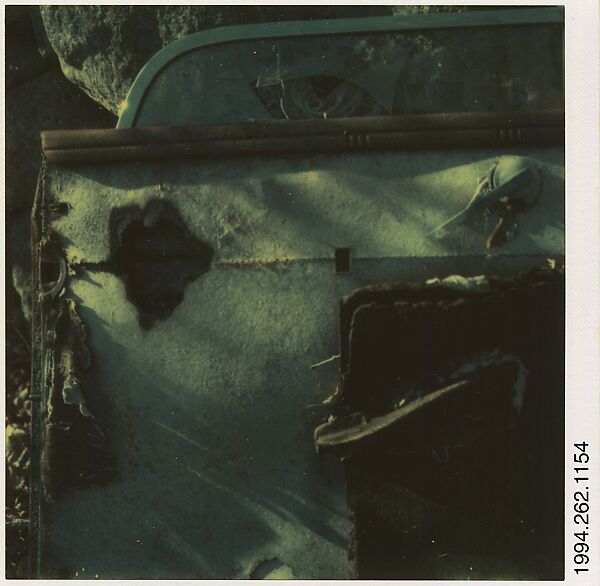 Walker Evans [Auto Junkyard, Old Lyme, Connecticut Door Interior