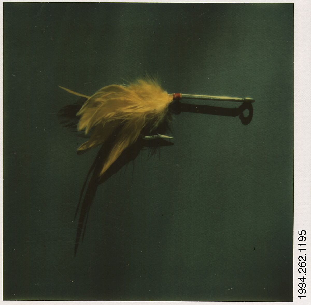 [Salmon Fly], Walker Evans (American, St. Louis, Missouri 1903–1975 New Haven, Connecticut), Instant internal dye diffusion transfer print (Polaroid SX-70) 