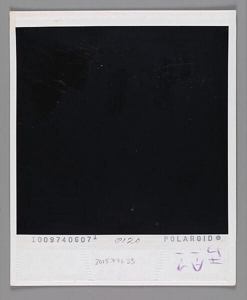 [Joyce Baronio], Walker Evans (American, St. Louis, Missouri 1903–1975 New Haven, Connecticut), Instant internal dye diffusion transfer print (Polaroid SX-70)