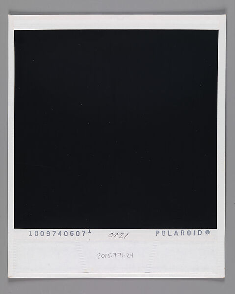 [Joyce Baronio], Walker Evans (American, St. Louis, Missouri 1903–1975 New Haven, Connecticut), Instant internal dye diffusion transfer print (Polaroid SX-70)