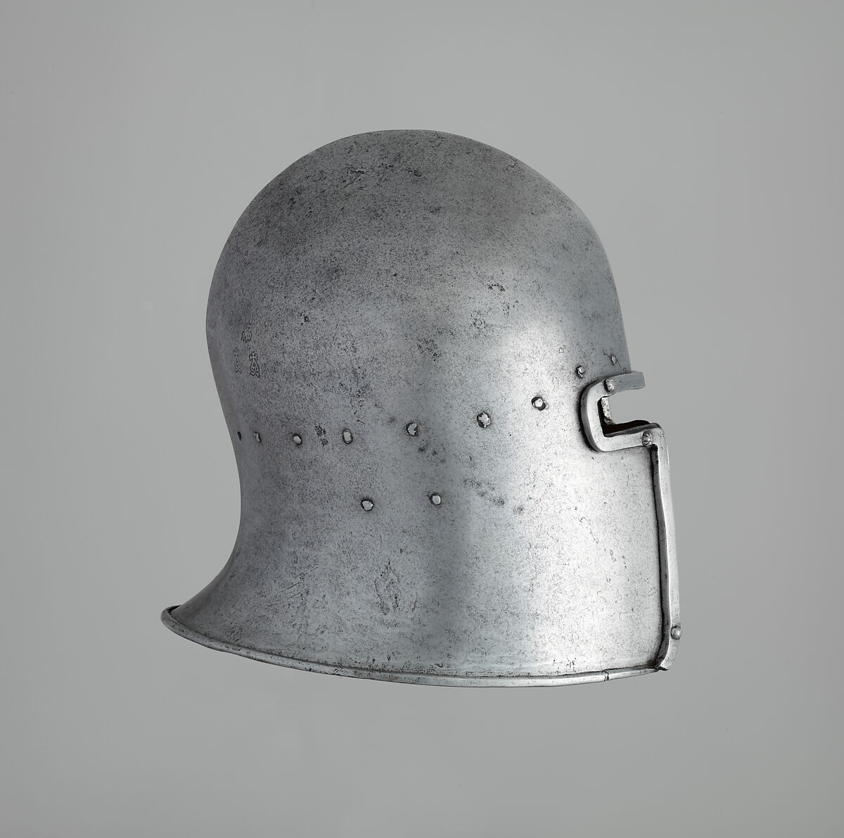 Barbute, Steel, Italian, Milan