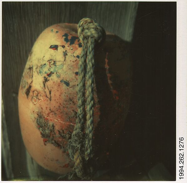 [Buoy], Walker Evans (American, St. Louis, Missouri 1903–1975 New Haven, Connecticut), Instant internal dye diffusion transfer print (Polaroid SX-70) 