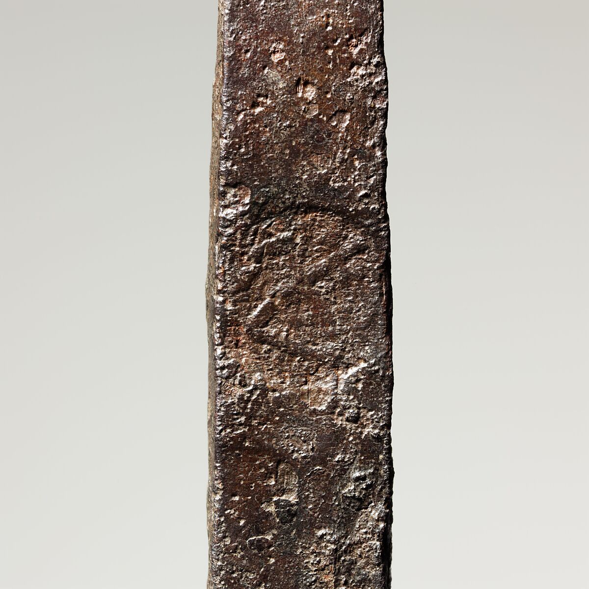 Hand-and-a-Half Sword, Steel, copper alloy, probably German
