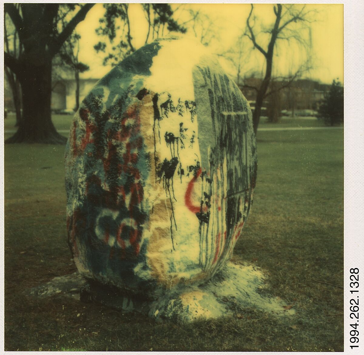 Walker Evans - [Graffitied Rock, Oberlin, Ohio] - The Metropolitan ...