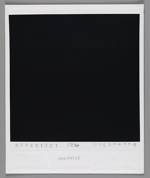 [Joyce Baronio], Walker Evans (American, St. Louis, Missouri 1903–1975 New Haven, Connecticut), Instant internal dye diffusion transfer print (Polaroid SX-70)