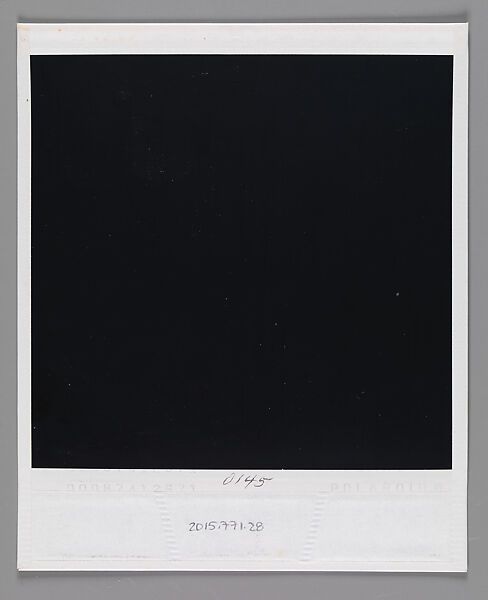 [Joyce Baronio], Walker Evans (American, St. Louis, Missouri 1903–1975 New Haven, Connecticut), Instant internal dye diffusion transfer print (Polaroid SX-70)