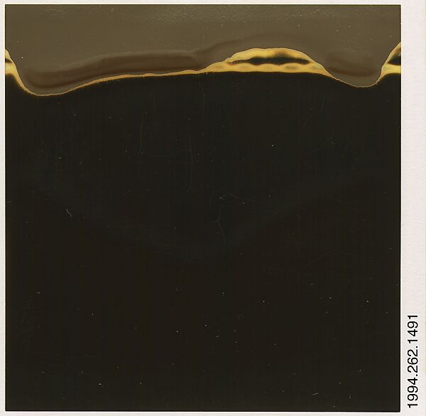 [Unidentifiable Blurred and Abstract Forms], Walker Evans (American, St. Louis, Missouri 1903–1975 New Haven, Connecticut), Instant internal dye diffusion transfer print (Polaroid SX-70) 