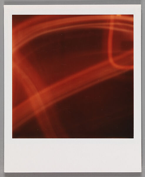 [Unidentifiable Blurred and Abstract Forms], Walker Evans (American, St. Louis, Missouri 1903–1975 New Haven, Connecticut), Instant internal dye diffusion transfer print (Polaroid SX-70) 