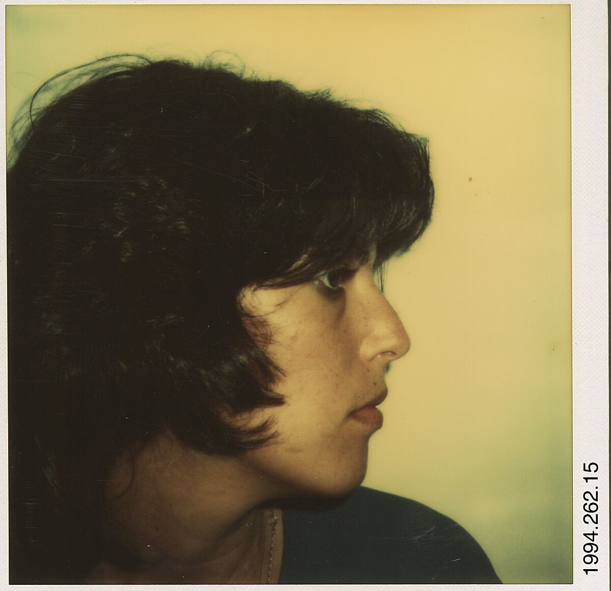 [Ricki Hudeas, Old Lyme, Connecticut], Walker Evans (American, St. Louis, Missouri 1903–1975 New Haven, Connecticut), Instant internal dye diffusion transfer print (Polaroid SX-70) 