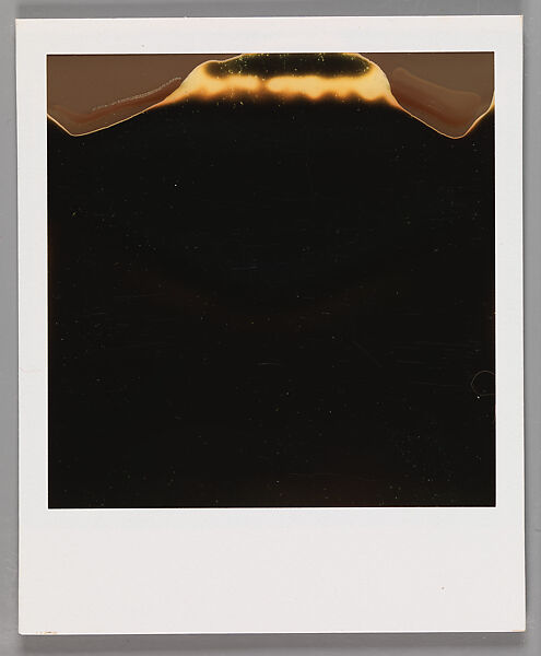 [Unidentifiable Blurred and Abstract Forms], Walker Evans (American, St. Louis, Missouri 1903–1975 New Haven, Connecticut), Instant internal dye diffusion transfer print (Polaroid SX-70) 