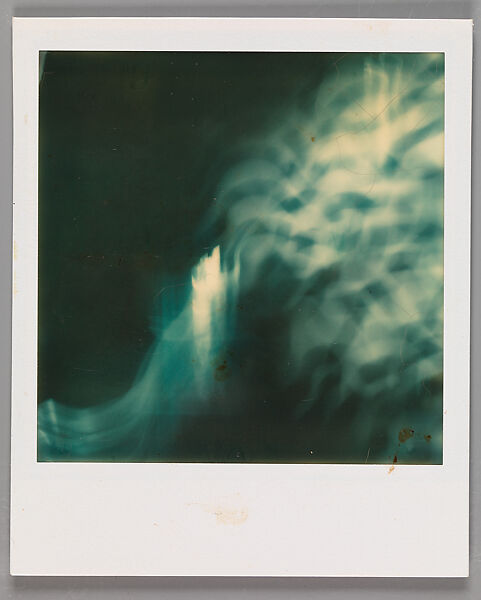[Unidentifiable Blurred and Abstract Forms], Walker Evans (American, St. Louis, Missouri 1903–1975 New Haven, Connecticut), Instant internal dye diffusion transfer print (Polaroid SX-70) 