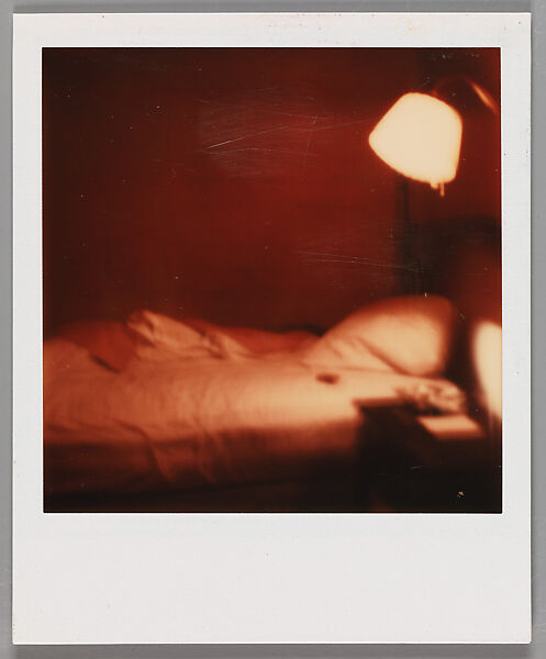 [Bedroom], Walker Evans (American, St. Louis, Missouri 1903–1975 New Haven, Connecticut), Instant internal dye diffusion transfer print (Polaroid SX-70) 