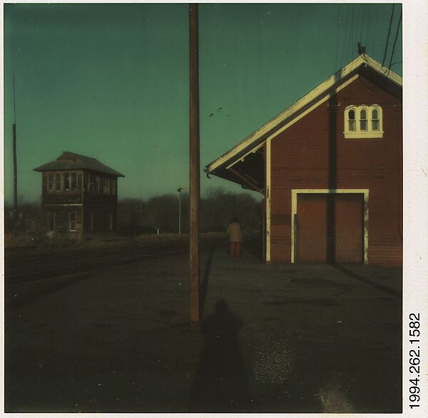 Walker Evans [Railroad Station, Old Saybrook, Connecticut] The