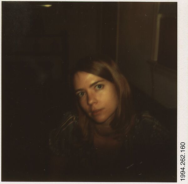[Gay Burke, Tuscaloosa, Alabama], Walker Evans (American, St. Louis, Missouri 1903–1975 New Haven, Connecticut), Instant internal dye diffusion transfer print (Polaroid SX-70) 