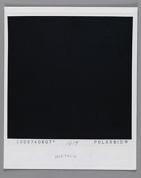 [Sankey's Ice Cream, Taunton, Massachusetts], Walker Evans (American, St. Louis, Missouri 1903–1975 New Haven, Connecticut), Instant internal dye diffusion transfer print (Polaroid SX-70)