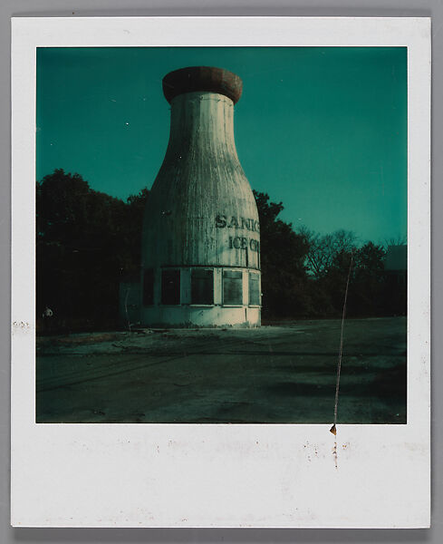 [Sankey's Ice Cream, Taunton, Massachusetts], Walker Evans (American, St. Louis, Missouri 1903–1975 New Haven, Connecticut), Instant internal dye diffusion transfer print (Polaroid SX-70) 