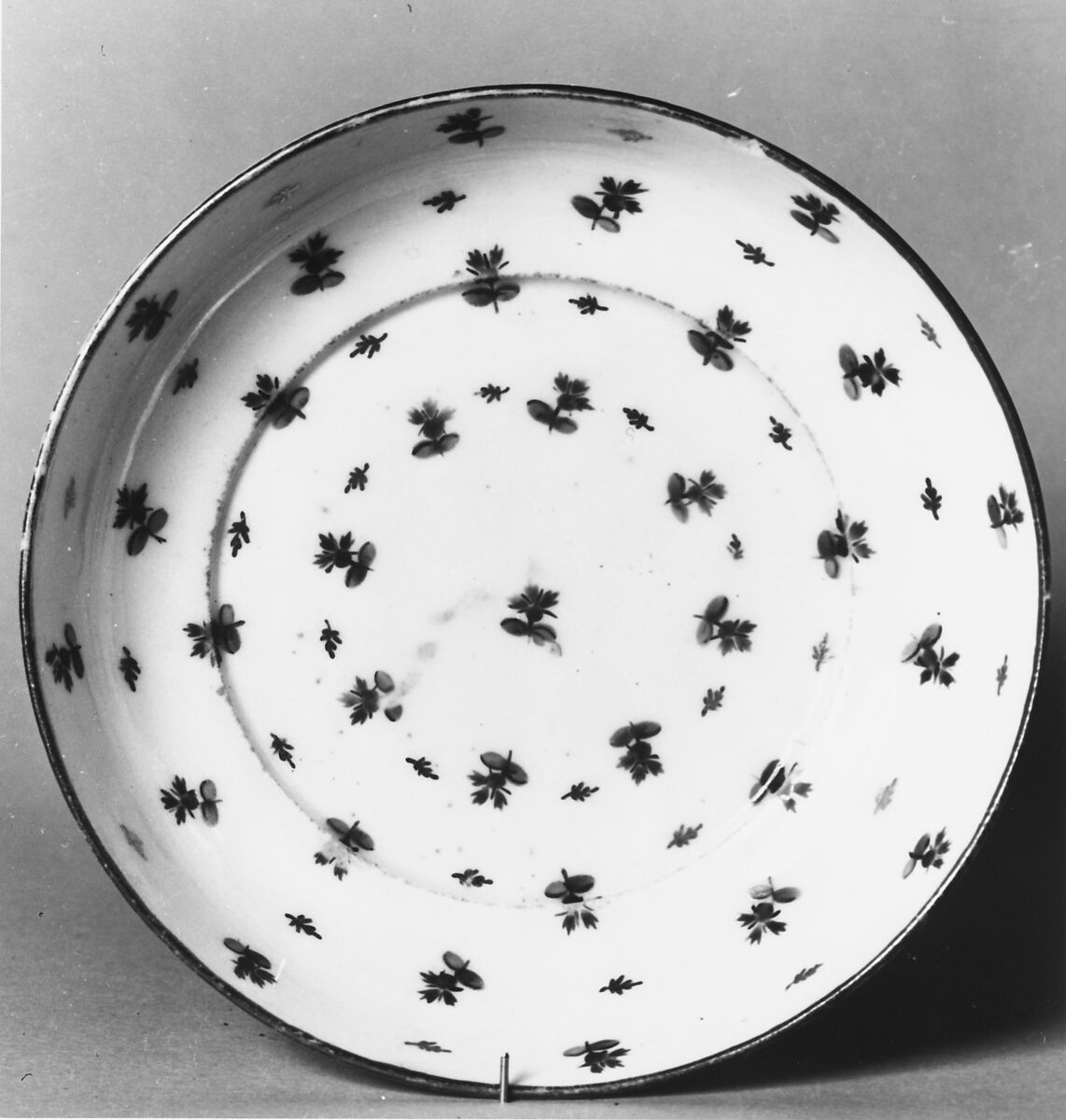 Cup and Saucer, Porcelain, French, possibly