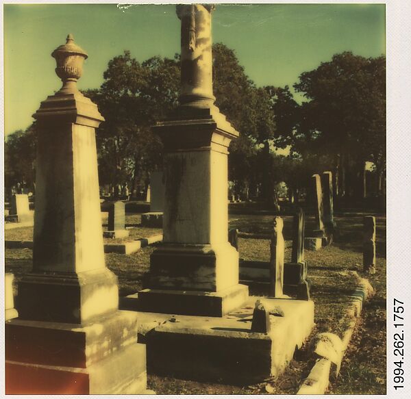 Walker Evans [Cemetery View] The Metropolitan Museum of Art