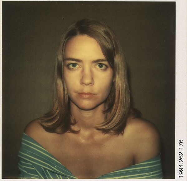 [Gay Burke, Tuscaloosa, Alabama], Walker Evans (American, St. Louis, Missouri 1903–1975 New Haven, Connecticut), Instant internal dye diffusion transfer print (Polaroid SX-70) 