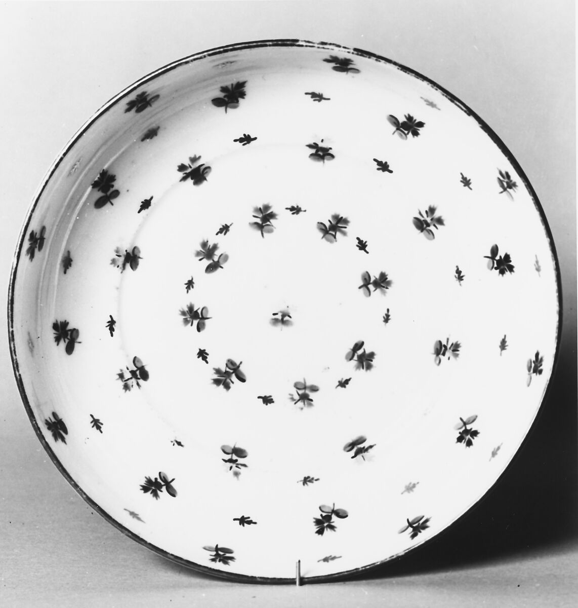 Cup and Saucer, Porcelain, French, possibly