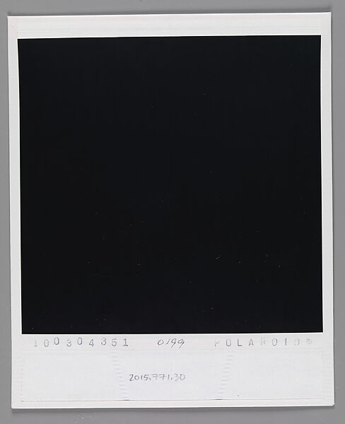 [Thea Berggren], Walker Evans (American, St. Louis, Missouri 1903–1975 New Haven, Connecticut), Instant internal dye diffusion transfer print (Polaroid SX-70)