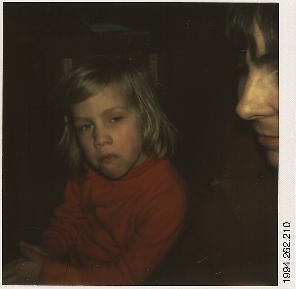 [Leila Hill], Walker Evans (American, St. Louis, Missouri 1903–1975 New Haven, Connecticut), Instant internal dye diffusion transfer print (Polaroid SX-70) 