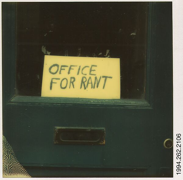 Walker Evans - [Sign in Door: 