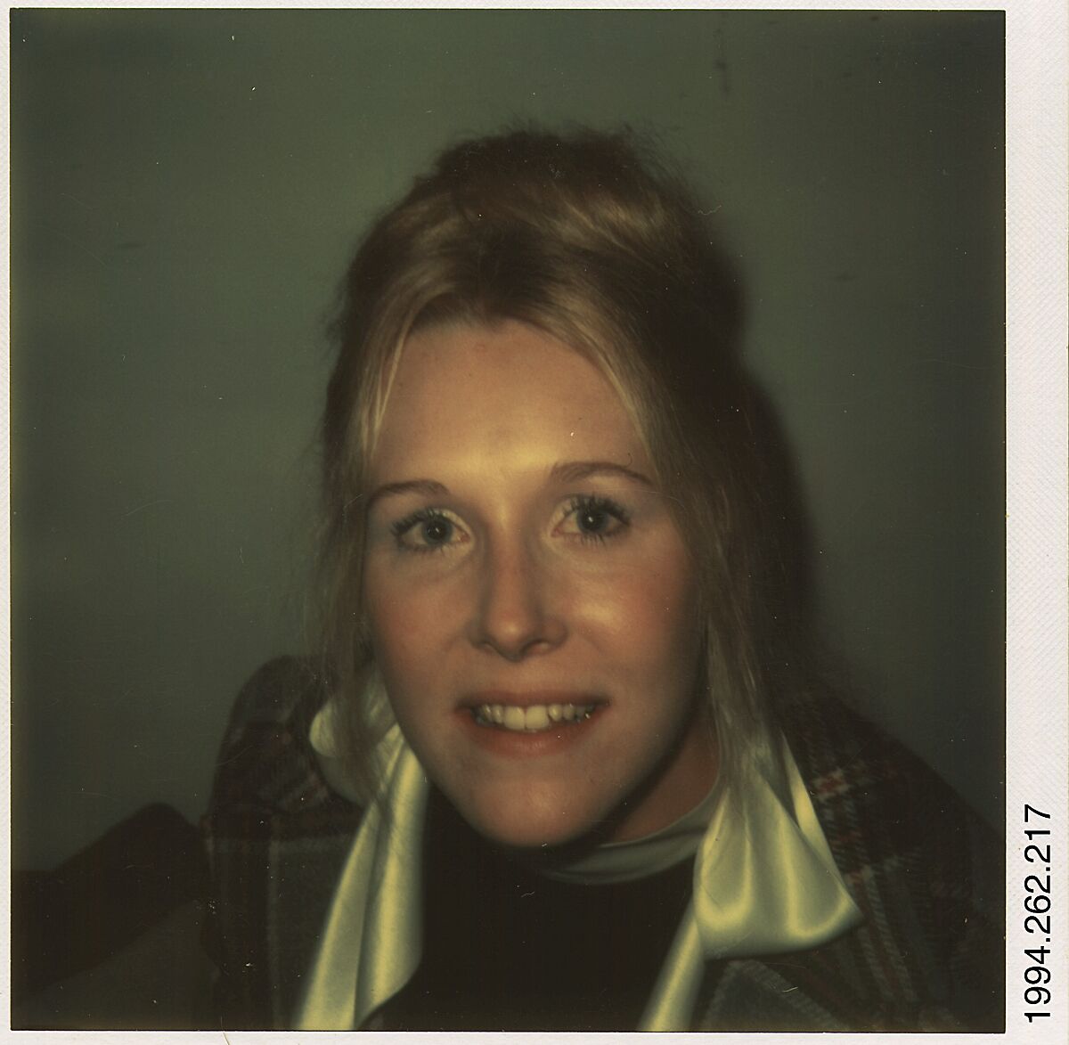 [Louise Merriman, New Haven, Connecticut], Walker Evans (American, St. Louis, Missouri 1903–1975 New Haven, Connecticut), Instant internal dye diffusion transfer print (Polaroid SX-70) 